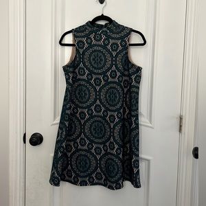 Love fire green lace dress
